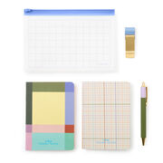 Block colour stationery set